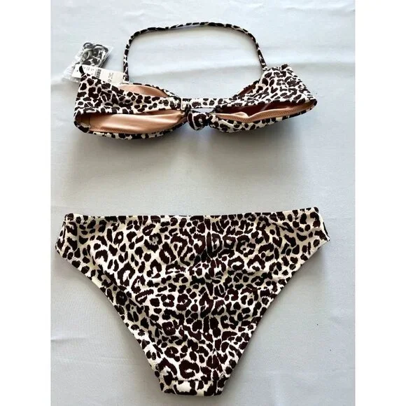 NWT J.Crew Hipster Full-Coverage Leopard Print Bikini Bottom - Picture 10 of 10